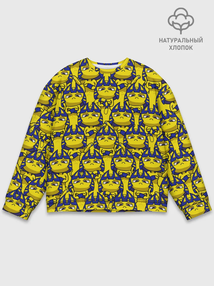 Мужской свитшот базовый / Ankha Zone