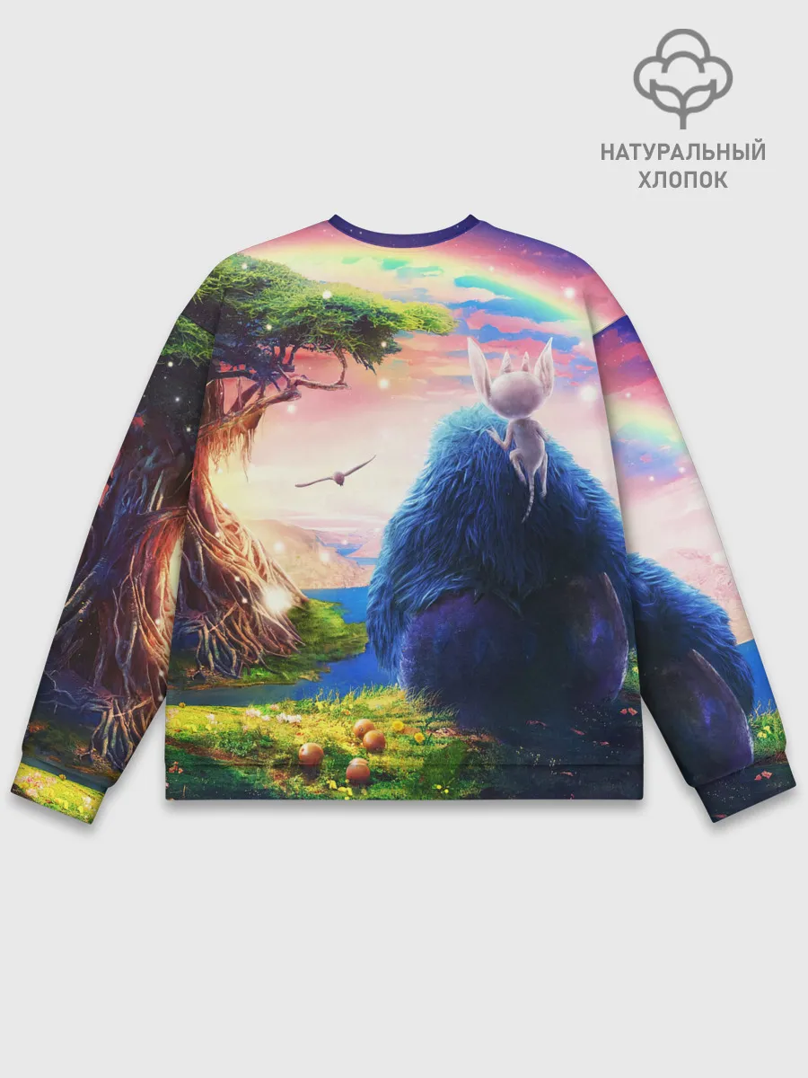 Мужской свитшот базовый / Ори и Блуждающие огоньки | Ori