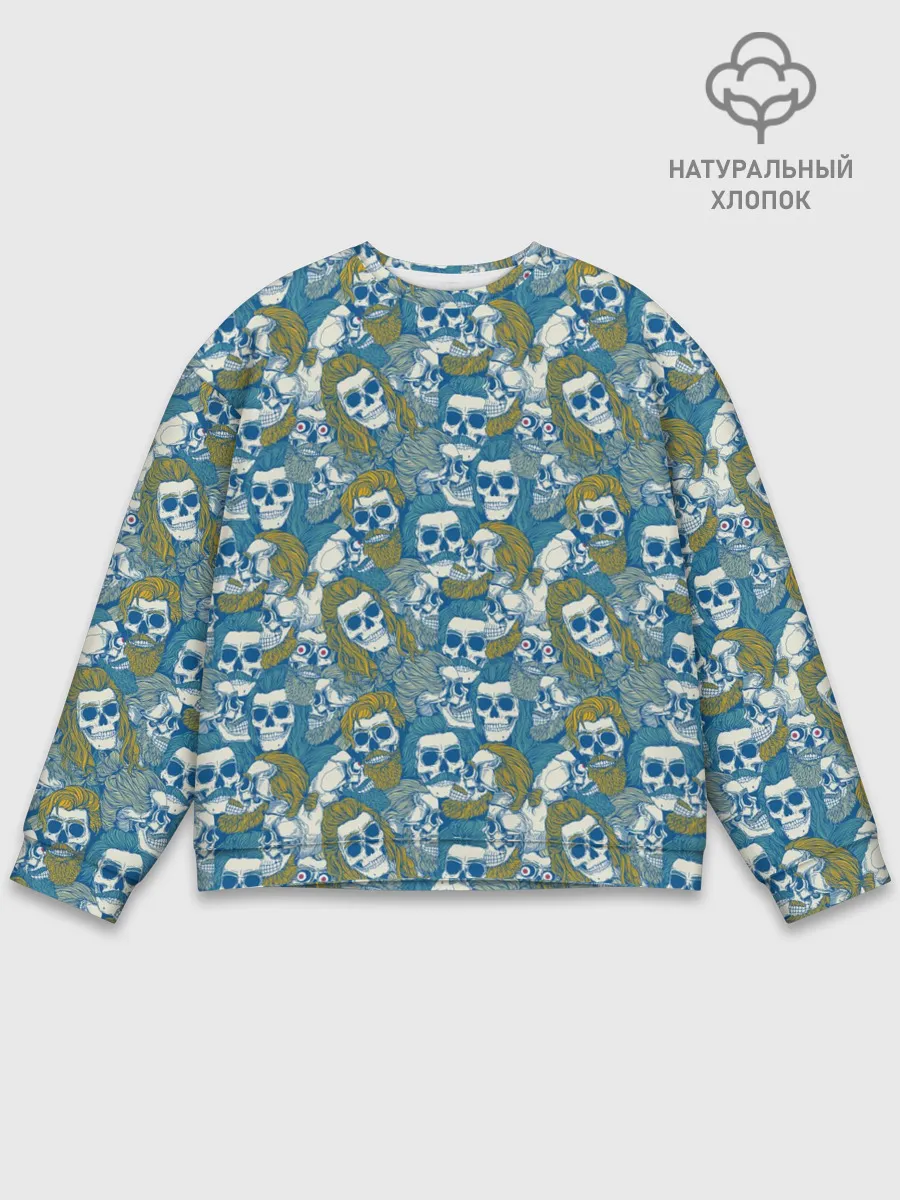 Мужской свитшот базовый / Стильные Мертвецы