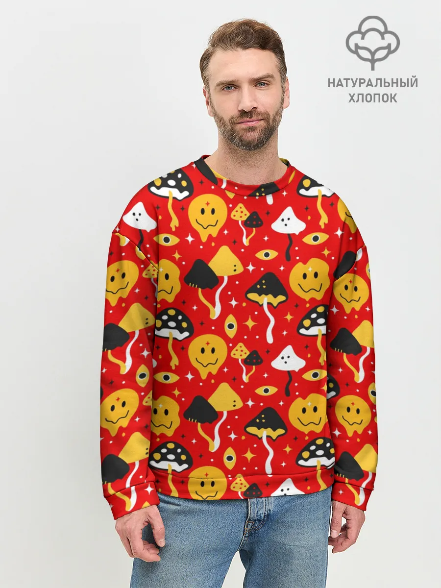 Мужской свитшот базовый / Галюцинации