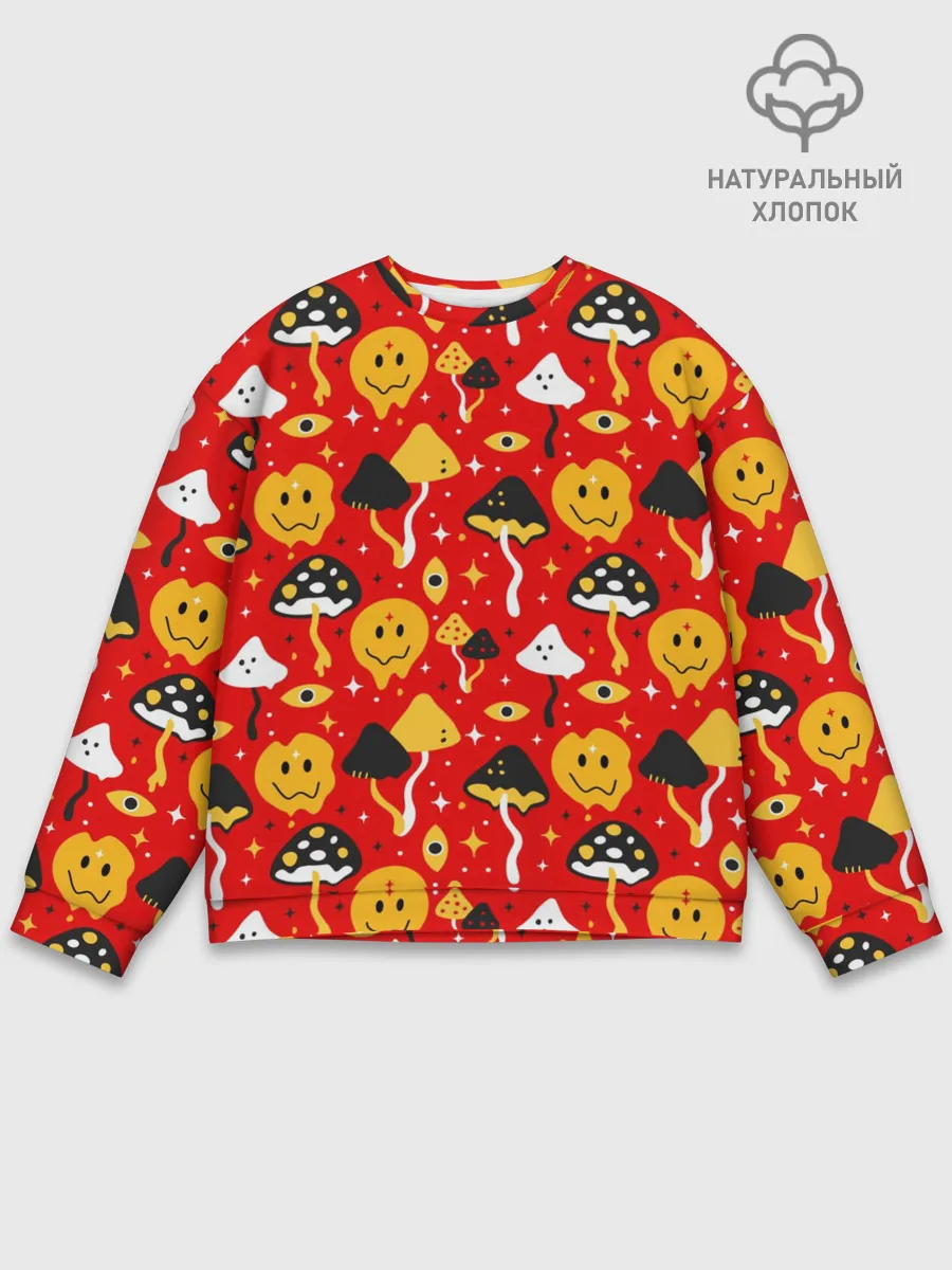 Мужской свитшот базовый / Галюцинации