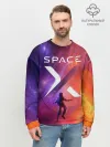 Мужской свитшот базовый / Space X