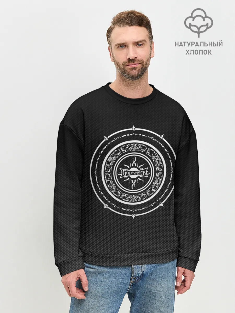 Мужской свитшот базовый / GODSMACK | ГОДСМАК | ЛОГО