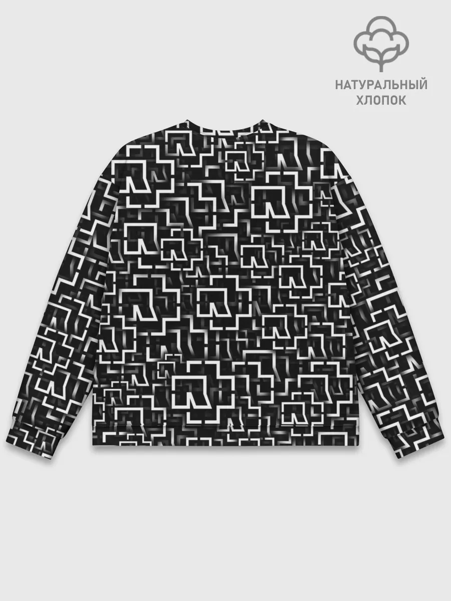 Мужской свитшот базовый / Совсем Rammmstein