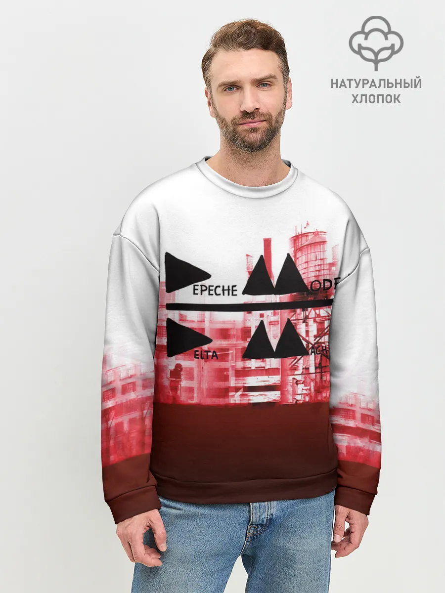 Мужской свитшот базовый / Delta Machine - Depeche Mode