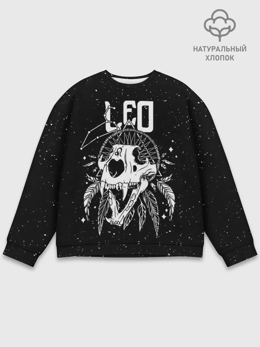 Мужской свитшот базовый / Dark Leo