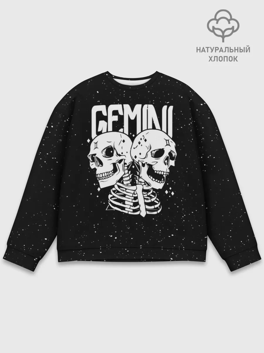 Мужской свитшот базовый / Dark Gemini