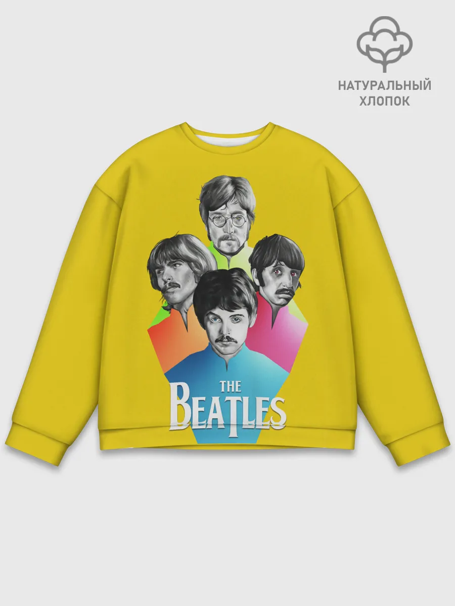 Мужской свитшот базовый / Банда Битлов