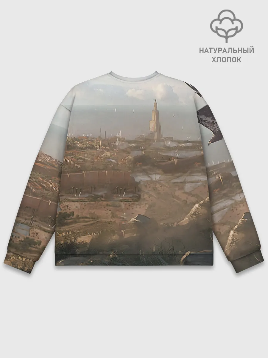 Мужской свитшот базовый / Байек на коне