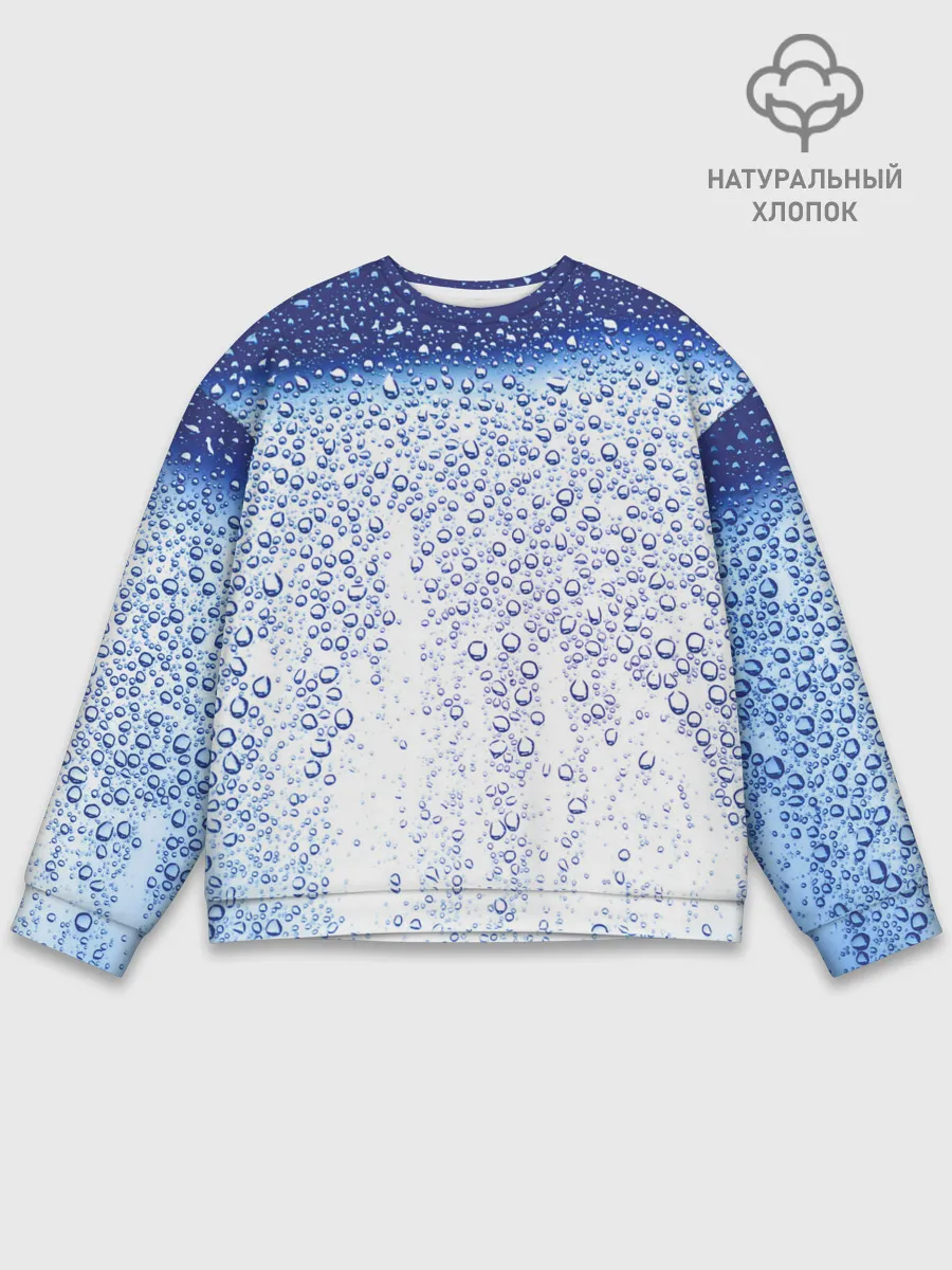 Мужской свитшот базовый / После дождя