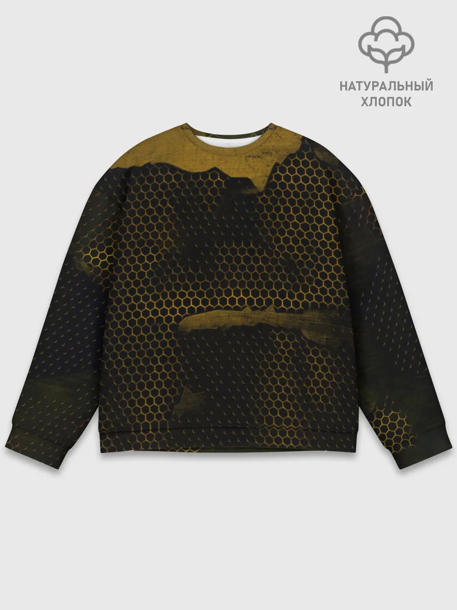 Мужской свитшот базовый / Pittsburgh Penguins на спине