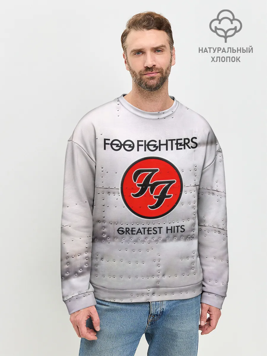 Мужской свитшот базовый / Greatest Hits - Foo Fighters