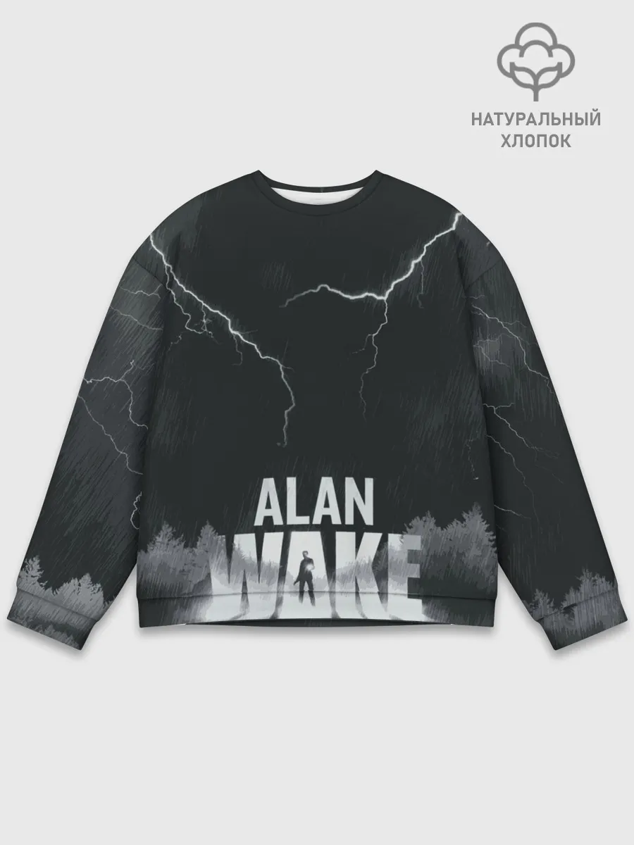 Мужской свитшот базовый / Alan Wake | Dark Place
