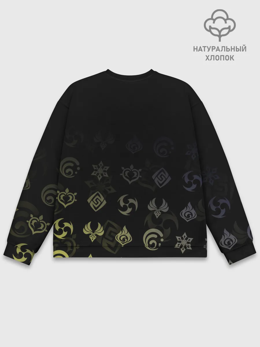 Мужской свитшот базовый / Рэйзор / Genshin Impact