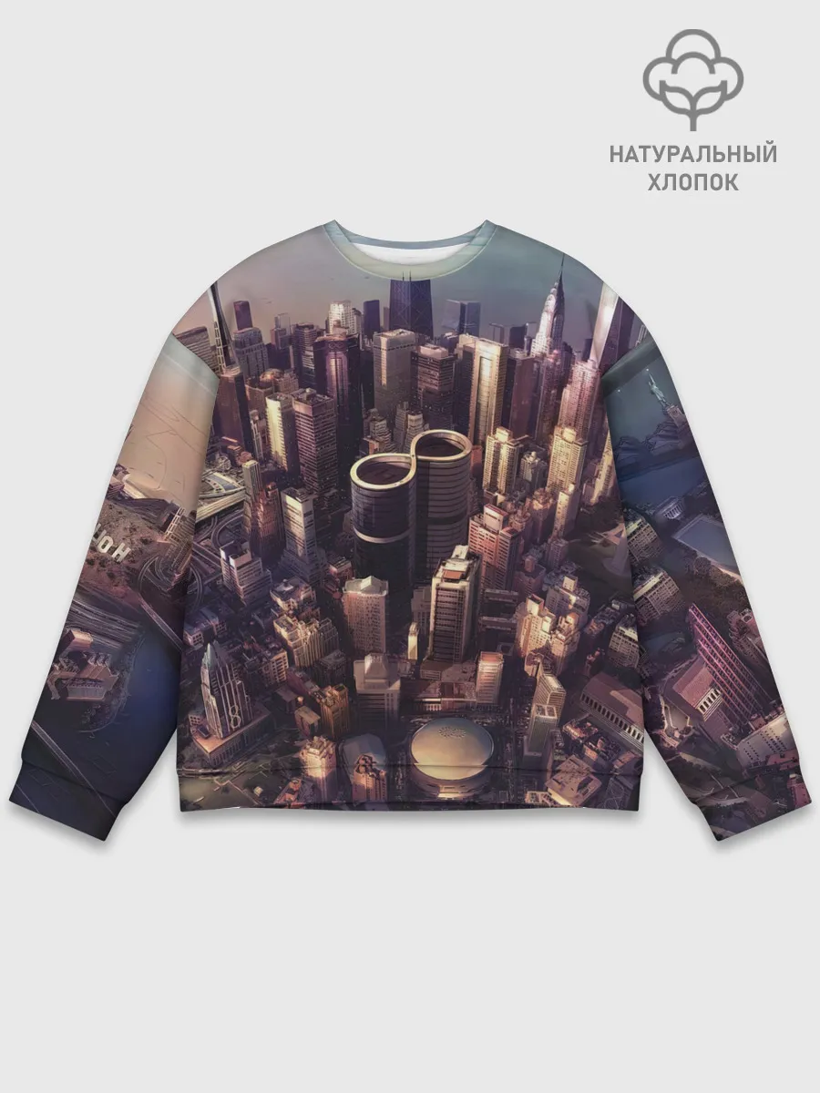 Мужской свитшот базовый / Sonic Highways - Foo Fighters