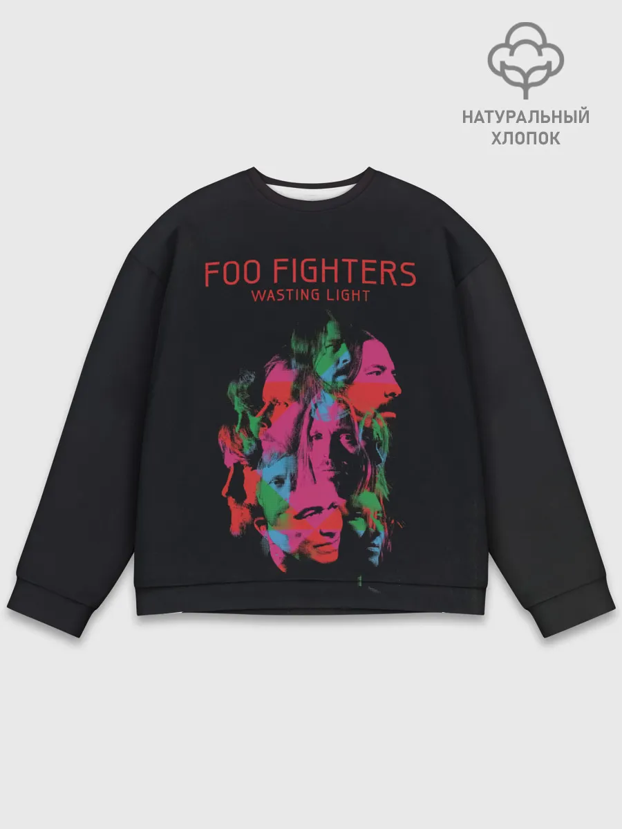 Мужской свитшот базовый / Wasting Light - Foo Fighters
