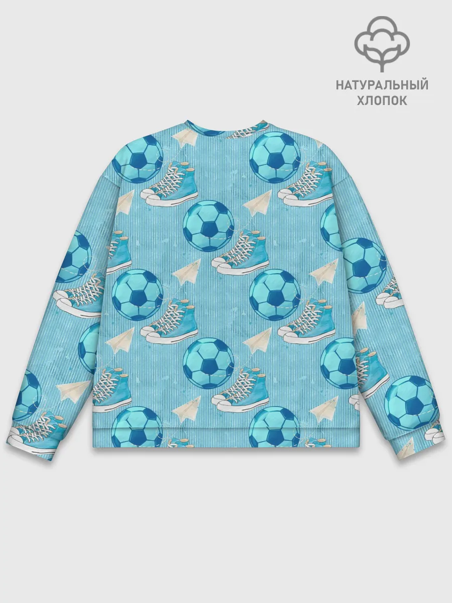 Мужской свитшот базовый / Юный футболист