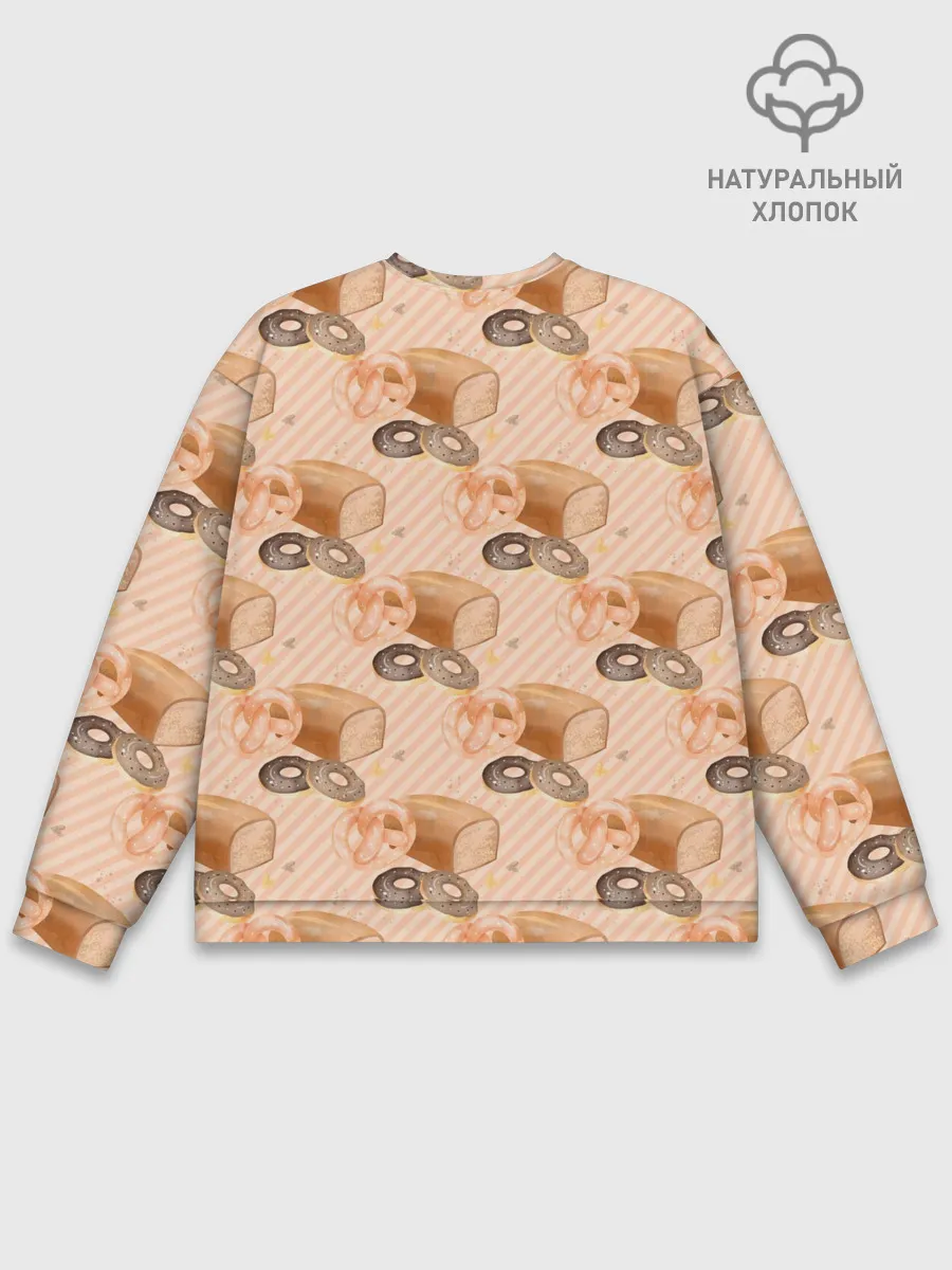 Мужской свитшот базовый / Хлебобулочные изделия