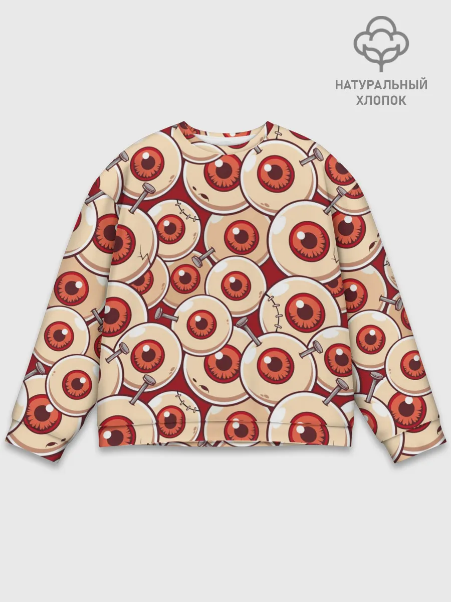Мужской свитшот базовый / Zombie Глаза
