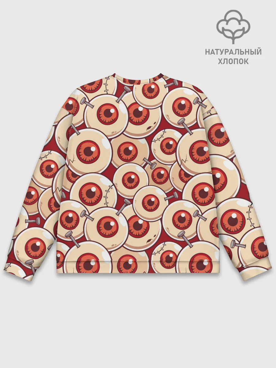 Мужской свитшот базовый / Zombie Глаза