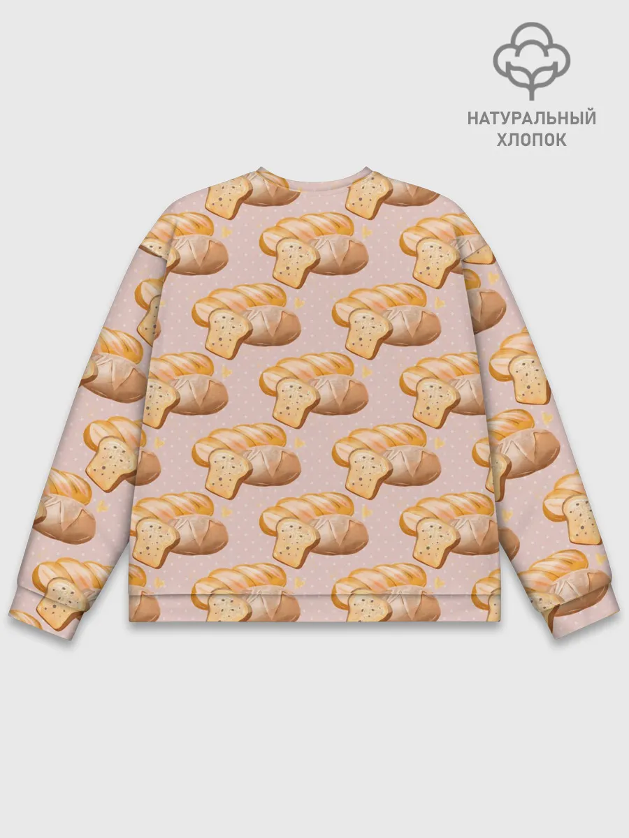 Мужской свитшот базовый / Выпечка - хлеб