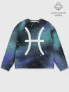 Мужской свитшот базовый / Рыбы / Pisces, Знак зодиака