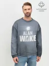 Мужской свитшот базовый / Алан Уэйк: Полнолуние