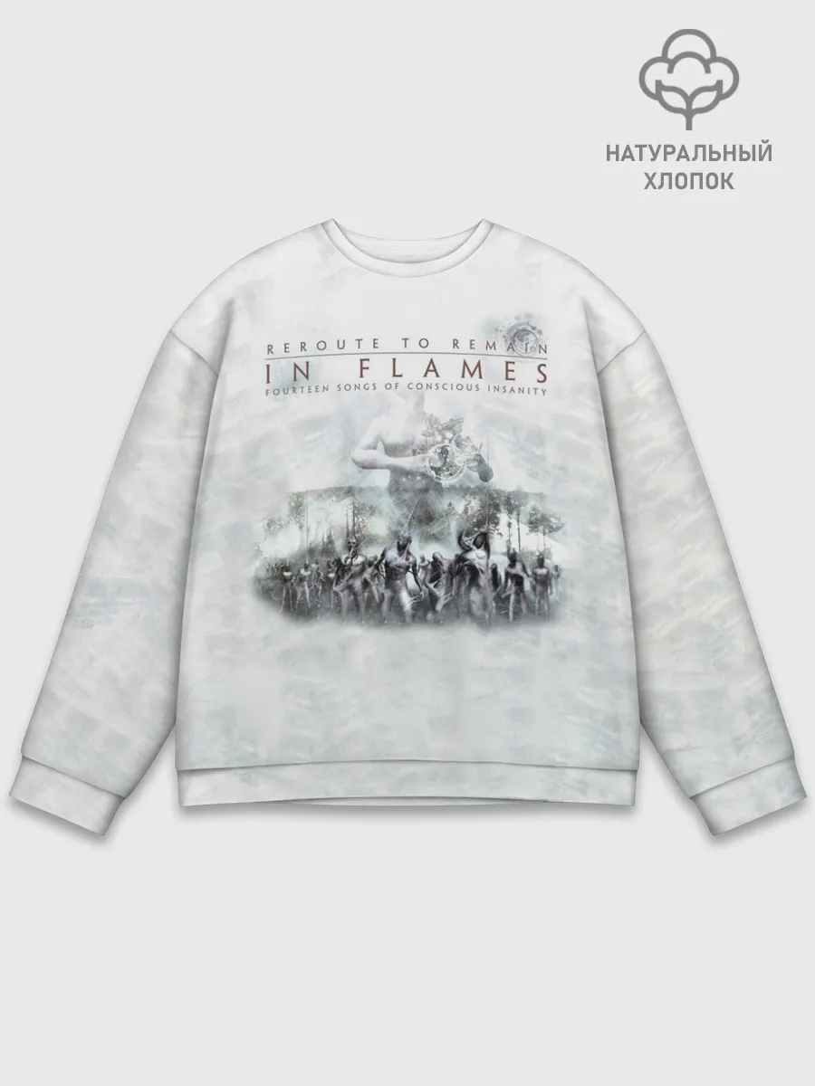 Мужской свитшот базовый / Reroute to Remain - In Flames