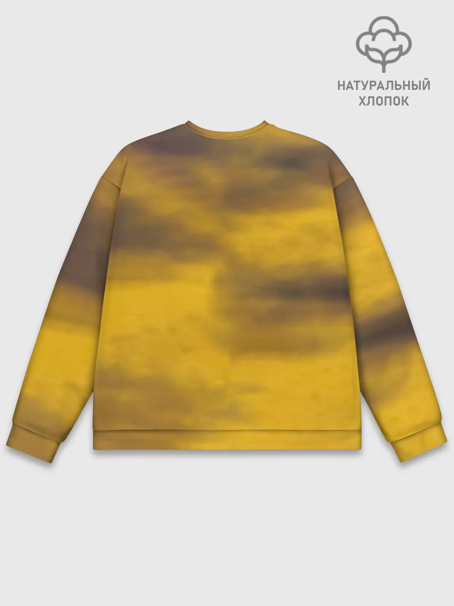 Мужской свитшот базовый / Black-Ash Inheritance - In Flames