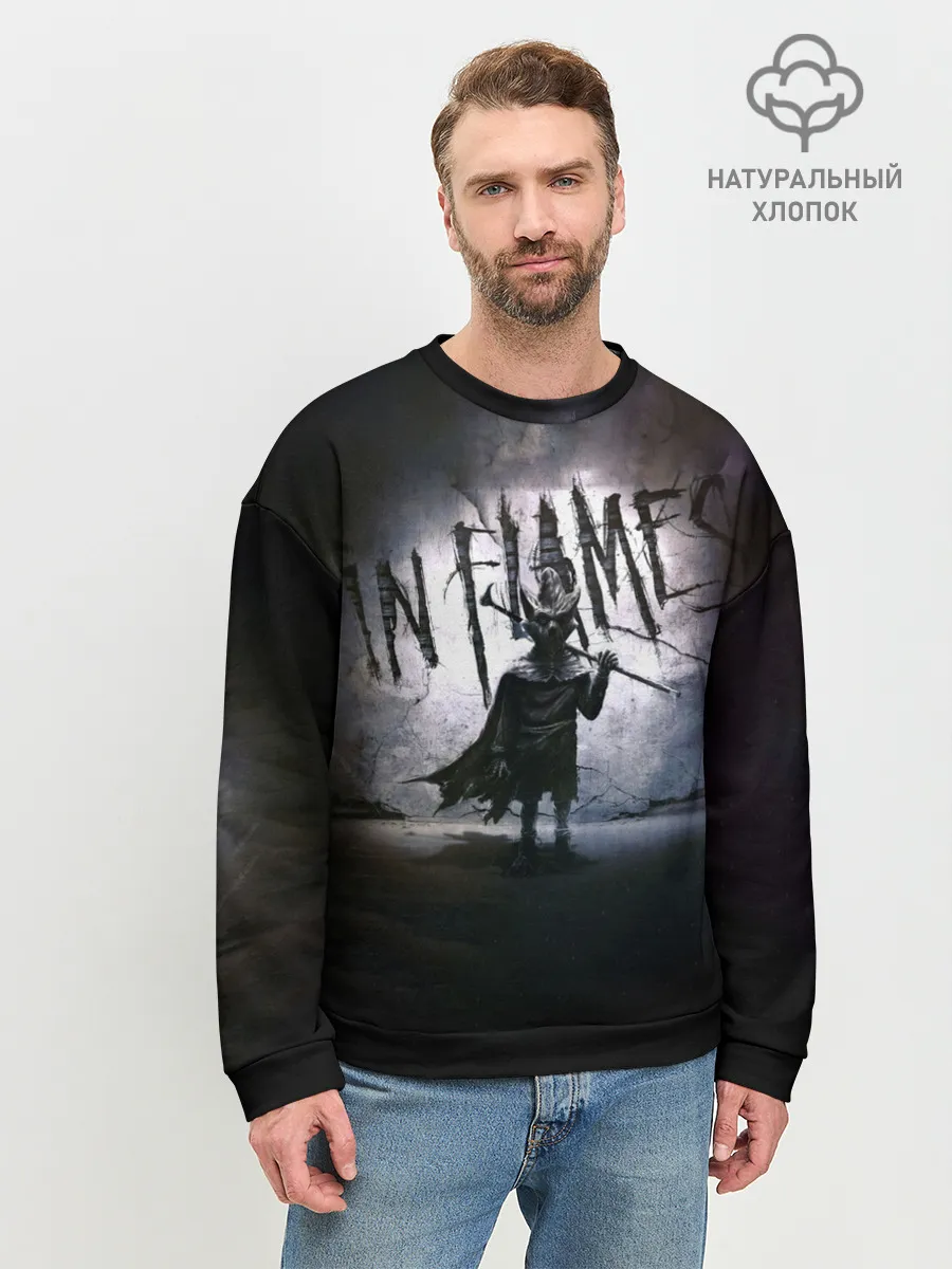Мужской свитшот базовый / I, the Mask - In Flames