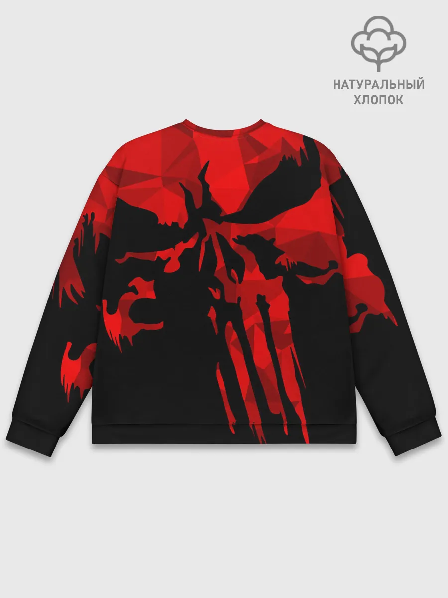 Мужской свитшот базовый / Геометрия страха