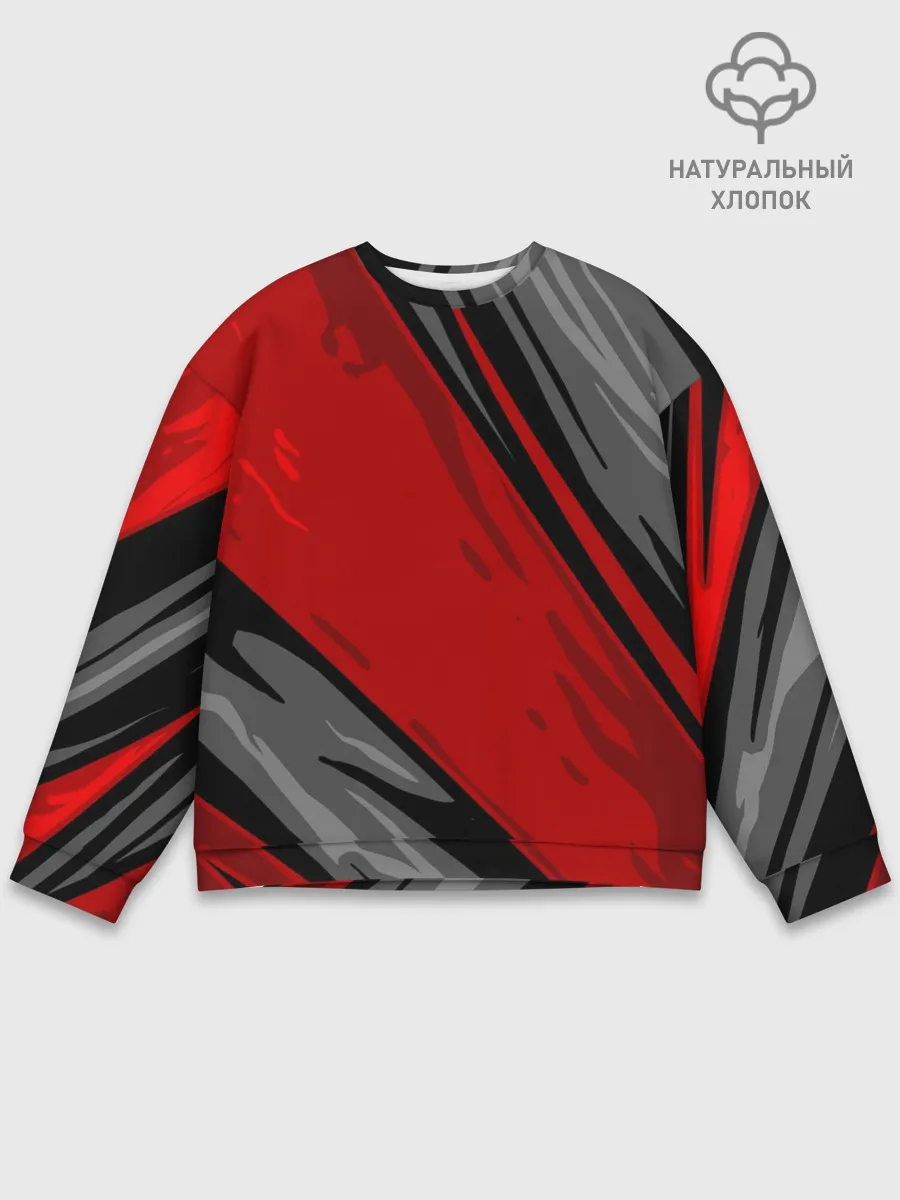 Мужской свитшот базовый / Сиомбиотический стиль