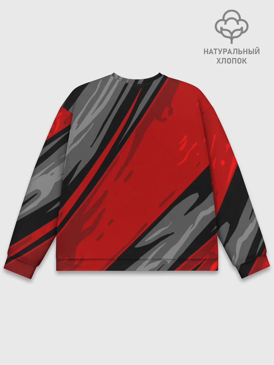 Мужской свитшот базовый / Сиомбиотический стиль