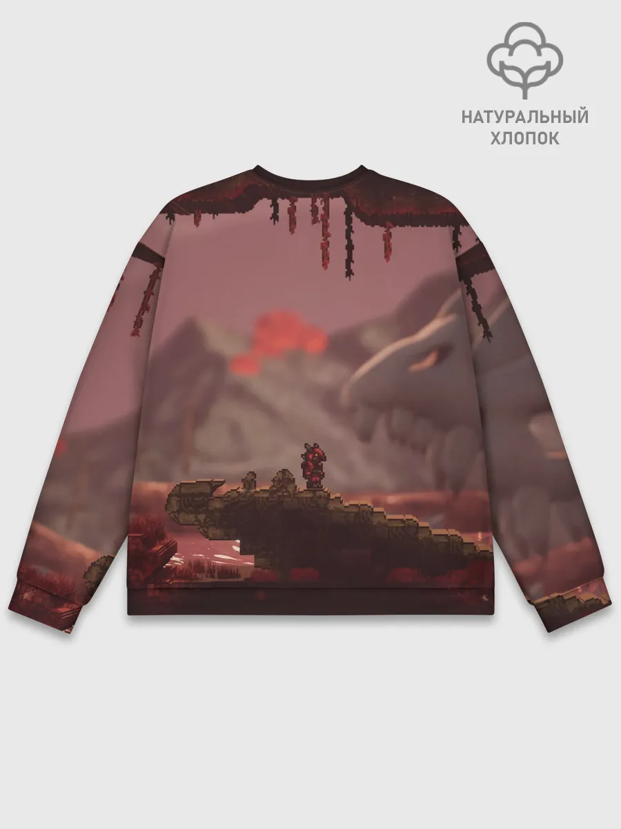 Мужской свитшот базовый / Terraria | Тэррария