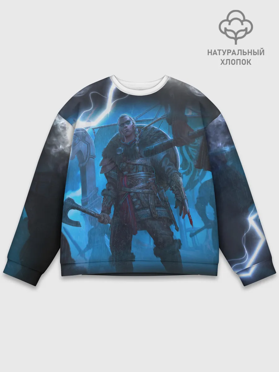 Мужской свитшот базовый / ASSASSINS CREED VALHALLA | ВАЛХАЛЛА