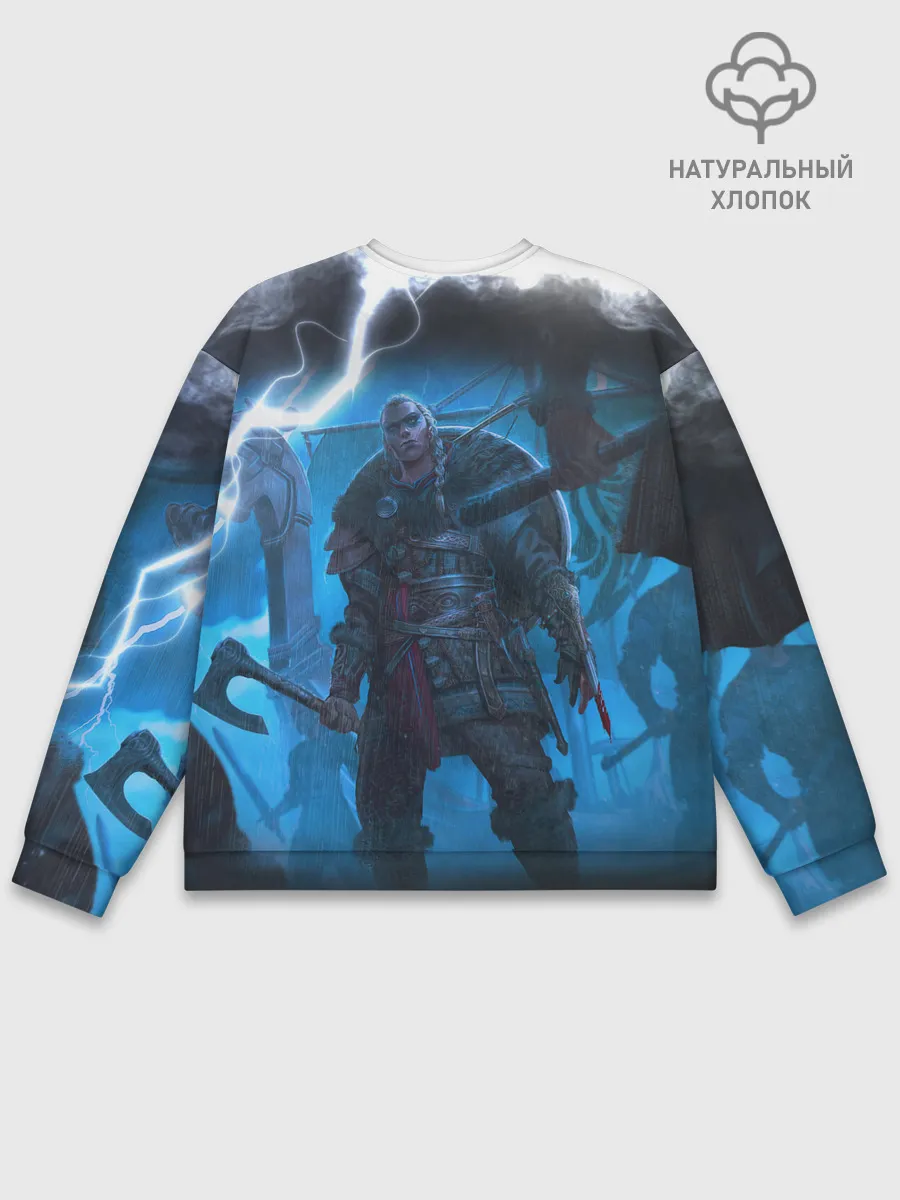 Мужской свитшот базовый / ASSASSINS CREED VALHALLA | ВАЛХАЛЛА