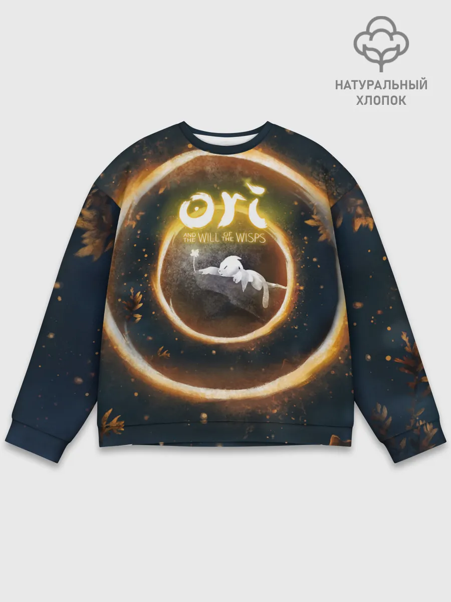 Мужской свитшот базовый / Ori and Flower
