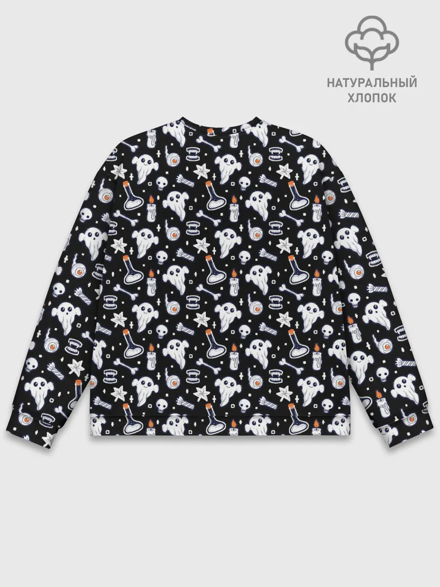 Мужской свитшот базовый / Patern Halloween 2