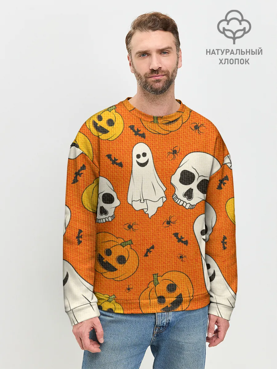 Мужской свитшот базовый / УЖАСТИКИ НА ВЯЗАНКЕ