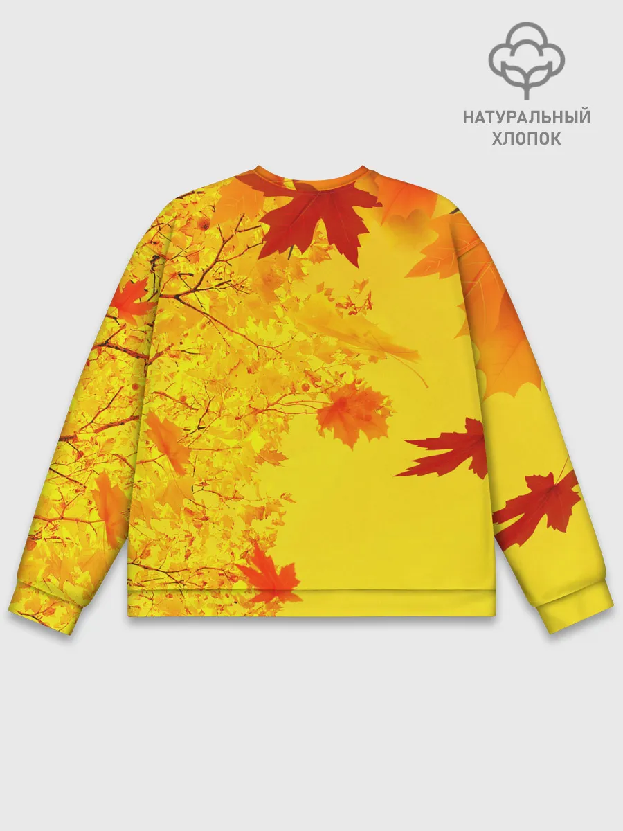 Мужской свитшот базовый / ОСЕННИЕ ЦВЕТА | ЗОЛОТАЯ ОСЕНЬ