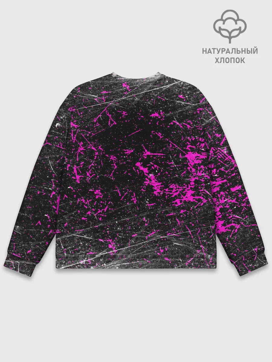 Мужской свитшот базовый / Vinne Yuna Самурай Киберпанк