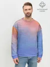 Мужской свитшот базовый / Закат в море