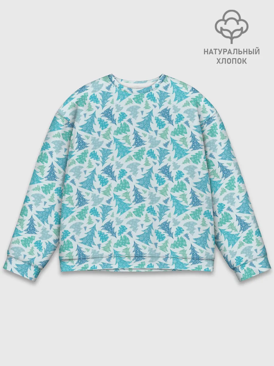 Мужской свитшот базовый / Новый Год