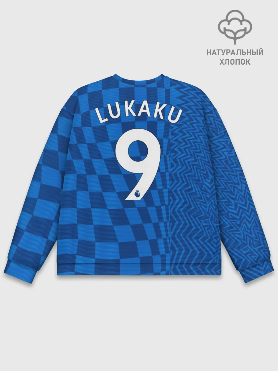 Мужской свитшот базовый / Лукаку Челси форма 2021/2022