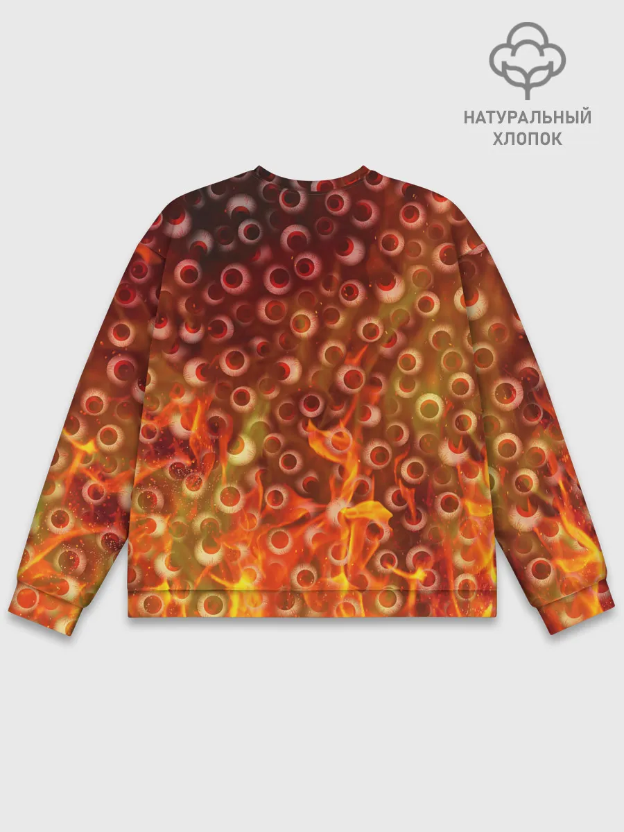 Мужской свитшот базовый / Смерть всё видит