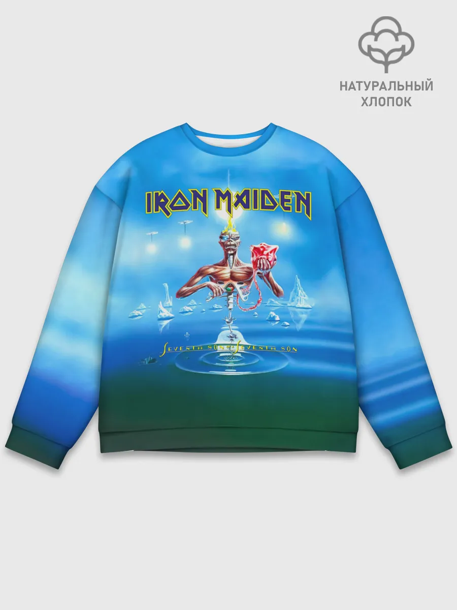 Мужской свитшот базовый / Seventh Son of a Seventh Son - Iron Maiden