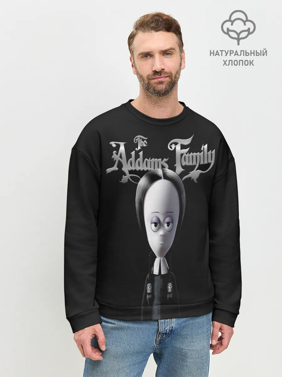 Мужской свитшот базовый / Семейка Аддамс / Addams Family