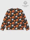 Мужской свитшот базовый / Patern Halloween 17
