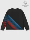 Мужской свитшот базовый / BMW STRIPE