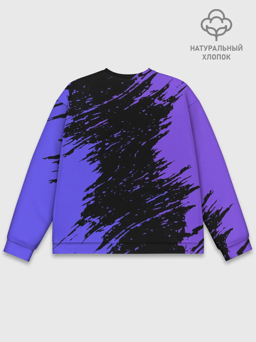 Мужской свитшот базовый / Геометри Даш | Geometry Dash